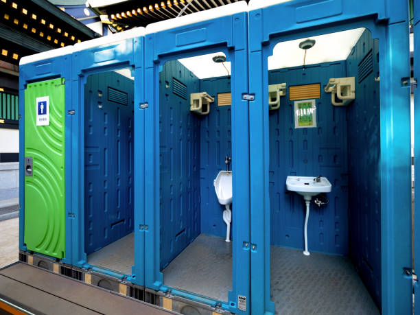 Porta potty delivery and setup in Ballard, UT